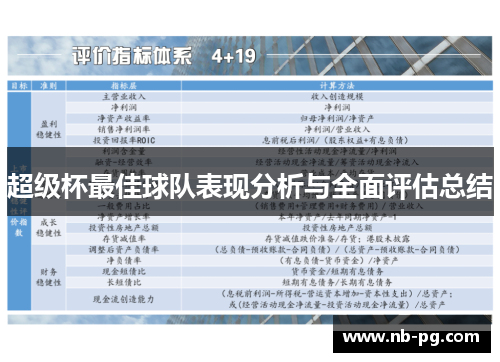 超级杯最佳球队表现分析与全面评估总结